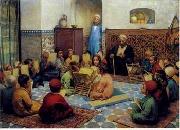 unknow artist Arab or Arabic people and life. Orientalism oil paintings 174 painting